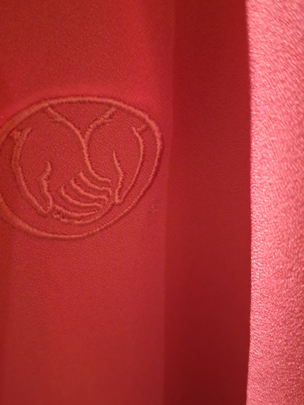 V-Neck Short Sleeve Tee in Coral Pink - Picture 6 of 10